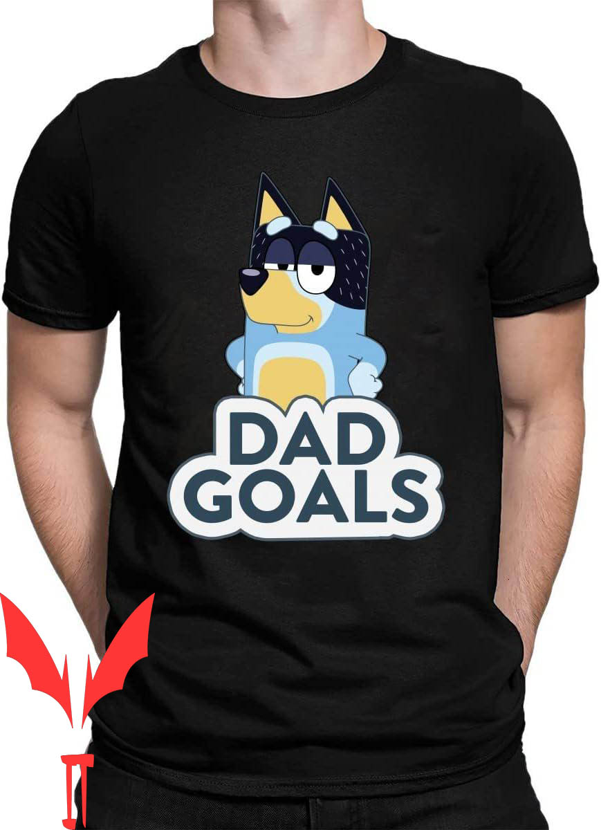 Bluey Mom T-Shirt Dad For Multicoloured Bluey Mom T-Shirt Dad For Multicoloured
