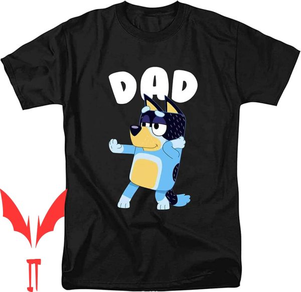 Bluey Mom T-Shirt Dog Cartoon Birthday