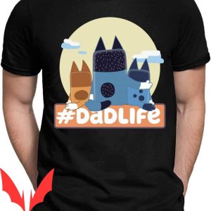 Bluey Mom T-Shirt For Multicoloured Option Gift Print Cartoon