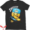 Bright Cyan T-Shirt Sheesh 700 Bright Cyan Sneaker Matching