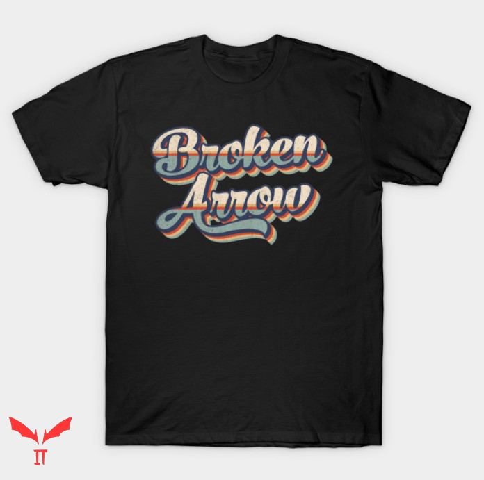 Broken Arrow T Shirt Retro Vintage 90s Style Unisex Shirt Broken Arrow T Shirt Retro Vintage 90s Style Unisex Shirt
