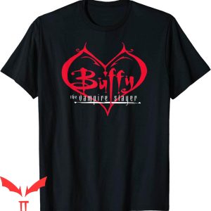Buffy Slayer T-Shirt Buffy The Vampire Slayer Gothic Heart