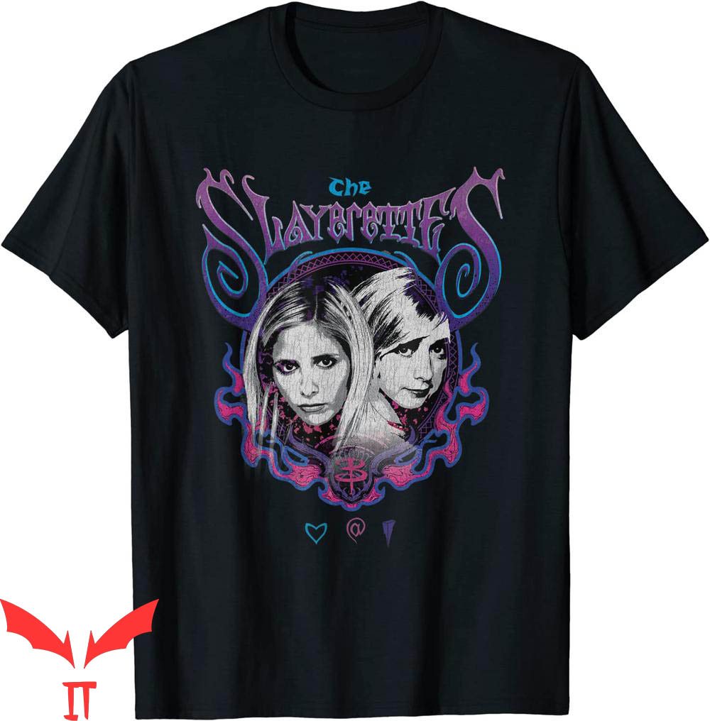 Buffy Slayer T-Shirt The Slayerettes Rock Band Vintage Tee Buffy Slayer T-Shirt The Slayerettes Rock Band Vintage Tee