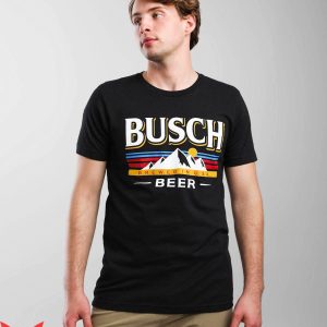 Busch Apple T-shirt Busch Vintage American Beer Lover Cheer