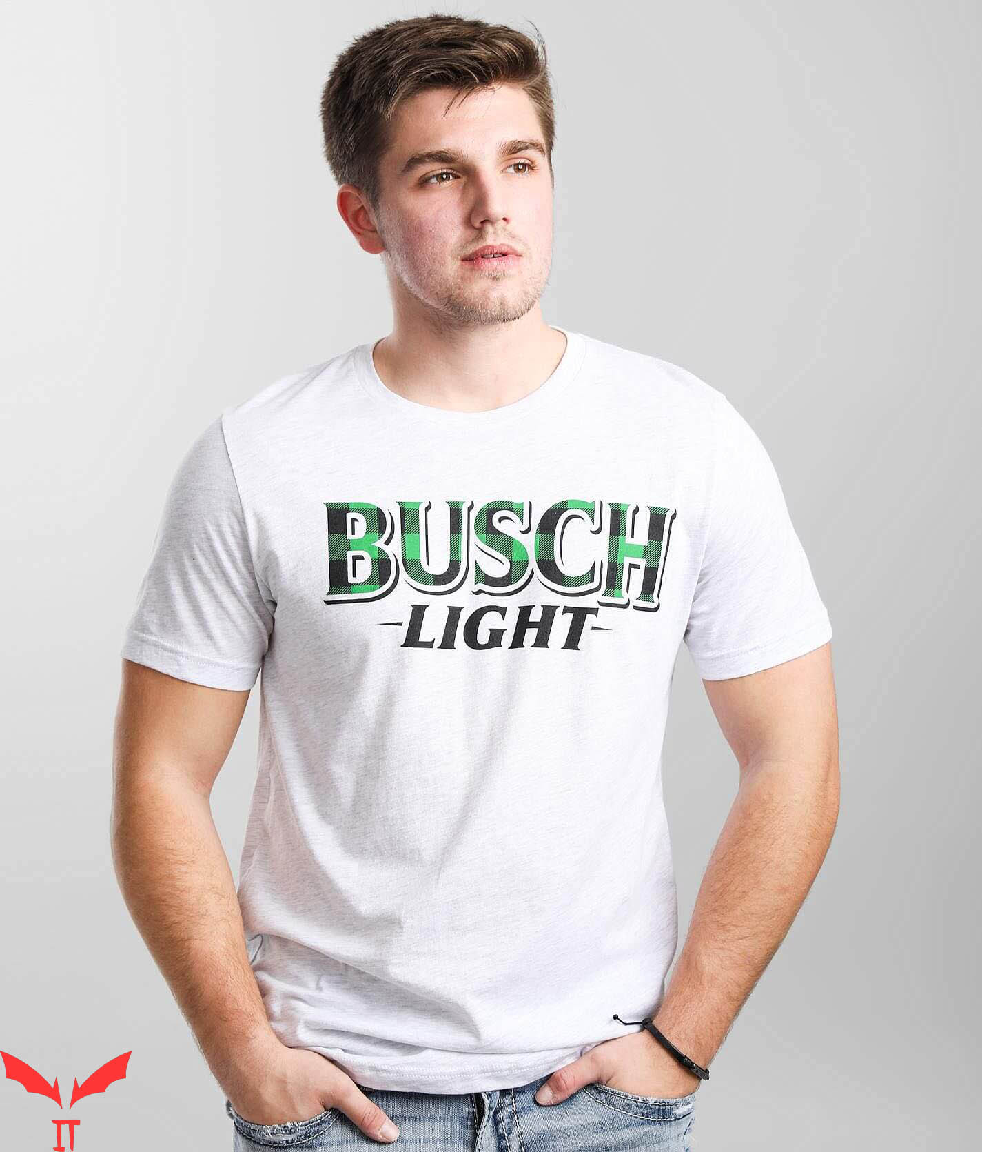 Busch Apple T-shirt Beer Lover Cheer Busch Light Typography Busch Apple T-shirt Beer Lover Cheer Busch Light Typography