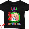 Cocomelon Birthday T-Shirt Family Matching Coco Adventures