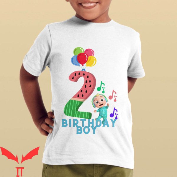 Cocomelon Birthday T-Shirt Funny Bday Party YouTube Channel