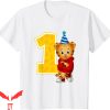 Daniel Tiger Birthday T-Shirt My 1st Birthday Funny