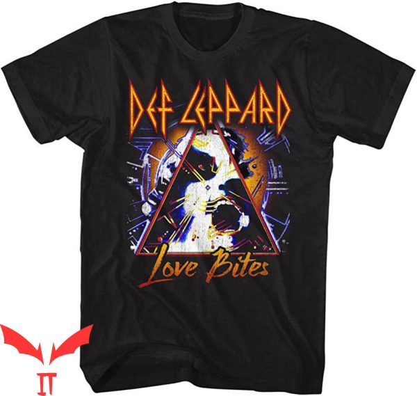 Def Leppard Love Bites T-Shirt Band Concert Music Vintage