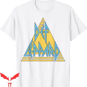 Def Leppard Love Bites T-Shirt Pastel Logo Band Concert