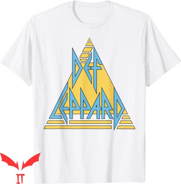 Def Leppard Love Bites T-Shirt Pastel Logo Band Concert