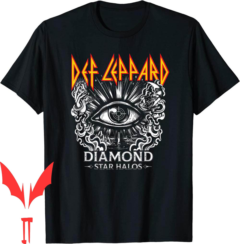 Def Leppard T-Shirt Star Halos Def Leppard T-Shirt Star Halos