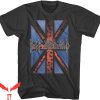 Def Leppard Union Jack T-Shirt Rock Band Union Jack Flag