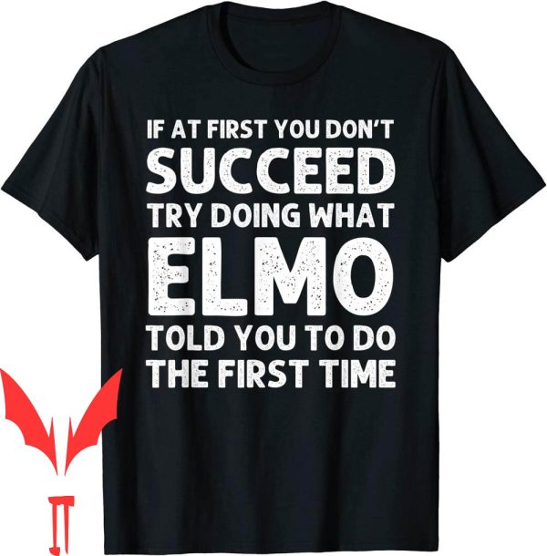 Elmo Birthday T-Shirt Gift Personalized Funny Christmas Joke