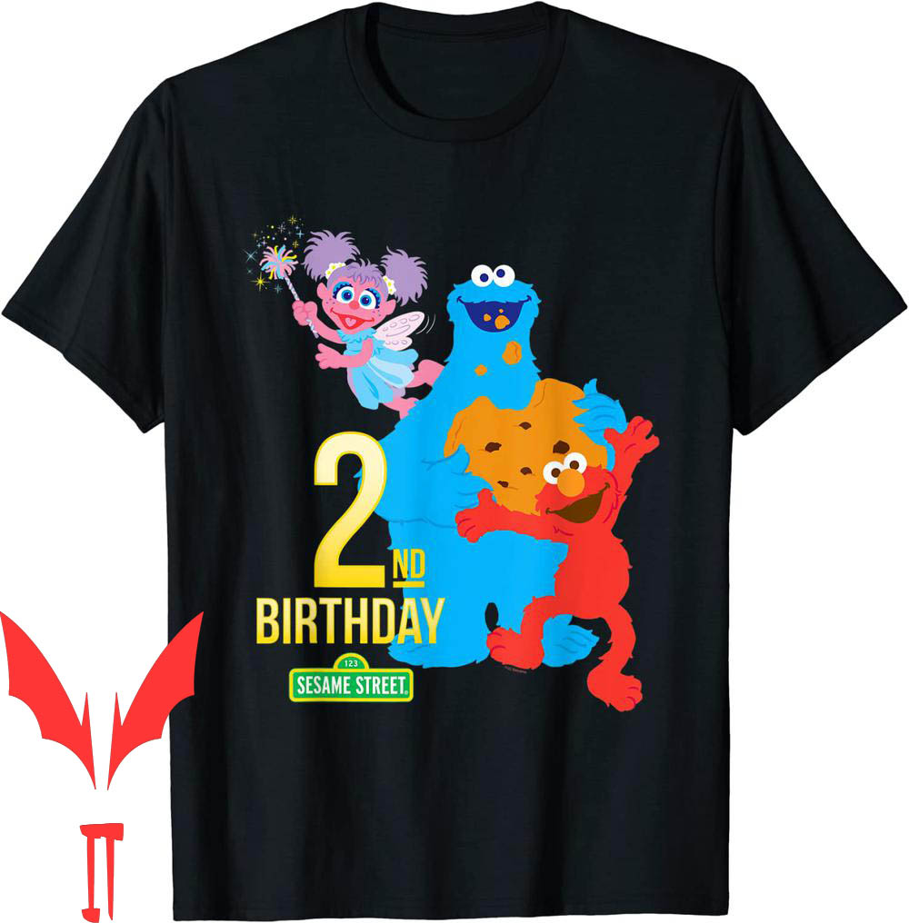 Elmo Birthday T-Shirt Sesame Street 2nd