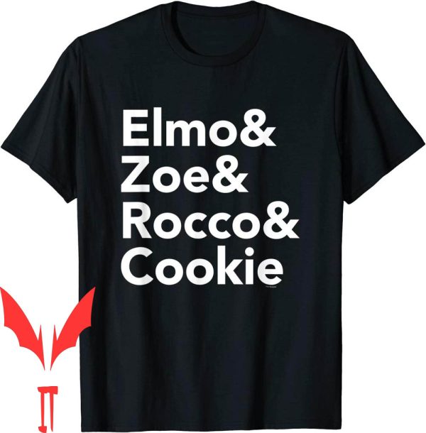 Elmo Birthday T-Shirt Sesame Street And Zoe Friends