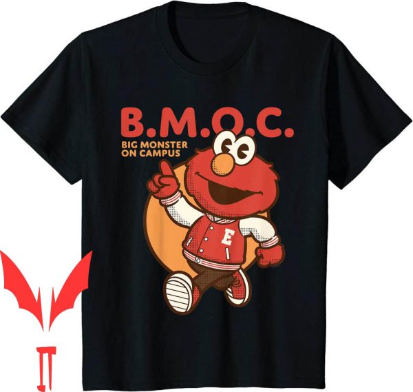 Elmo Birthday T-Shirt Sesame Street Bmoc