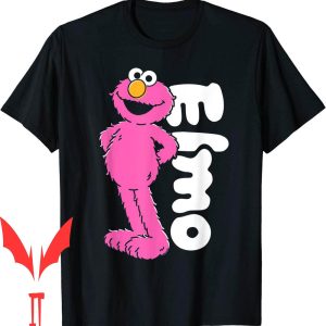 Elmo Birthday T-Shirt Sesame Street Pink