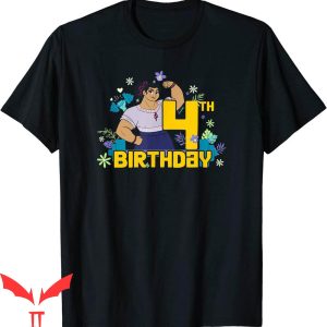 Encanto Birthday T-Shirt Disney Luisa 4th Birthday Flex
