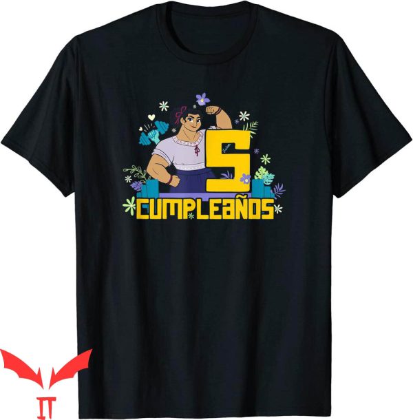 Encanto Birthday T-Shirt Disney Luisa 5 Cumpleanos Flex
