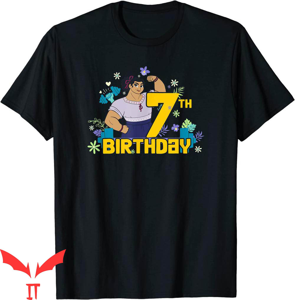 Encanto Birthday T-Shirt Disney Luisa 7th Birthday Flex