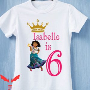 Encanto Birthday T-Shirt Isabelle Is 6 6th Birthday Girl