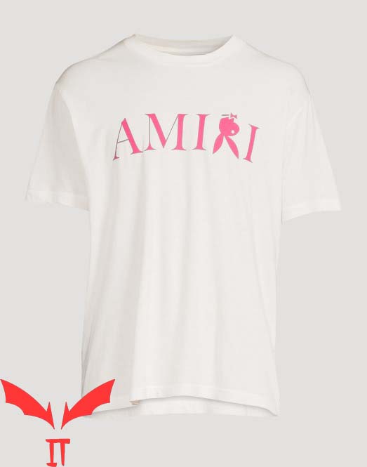 Fake Amiri T Shirt Amiri Reverse Bunny Logo T Shirt