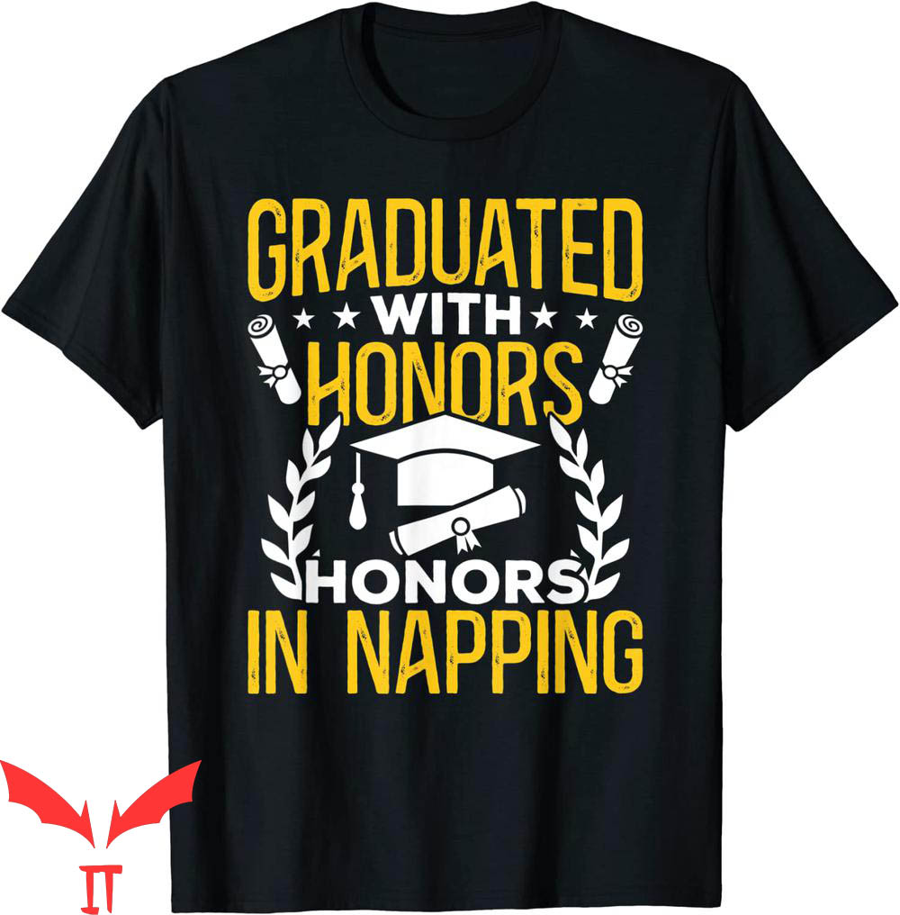 Family Graduation T-Shirt Graduated With Honors College Tee Family Graduation T-Shirt Graduated With Honors College Tee