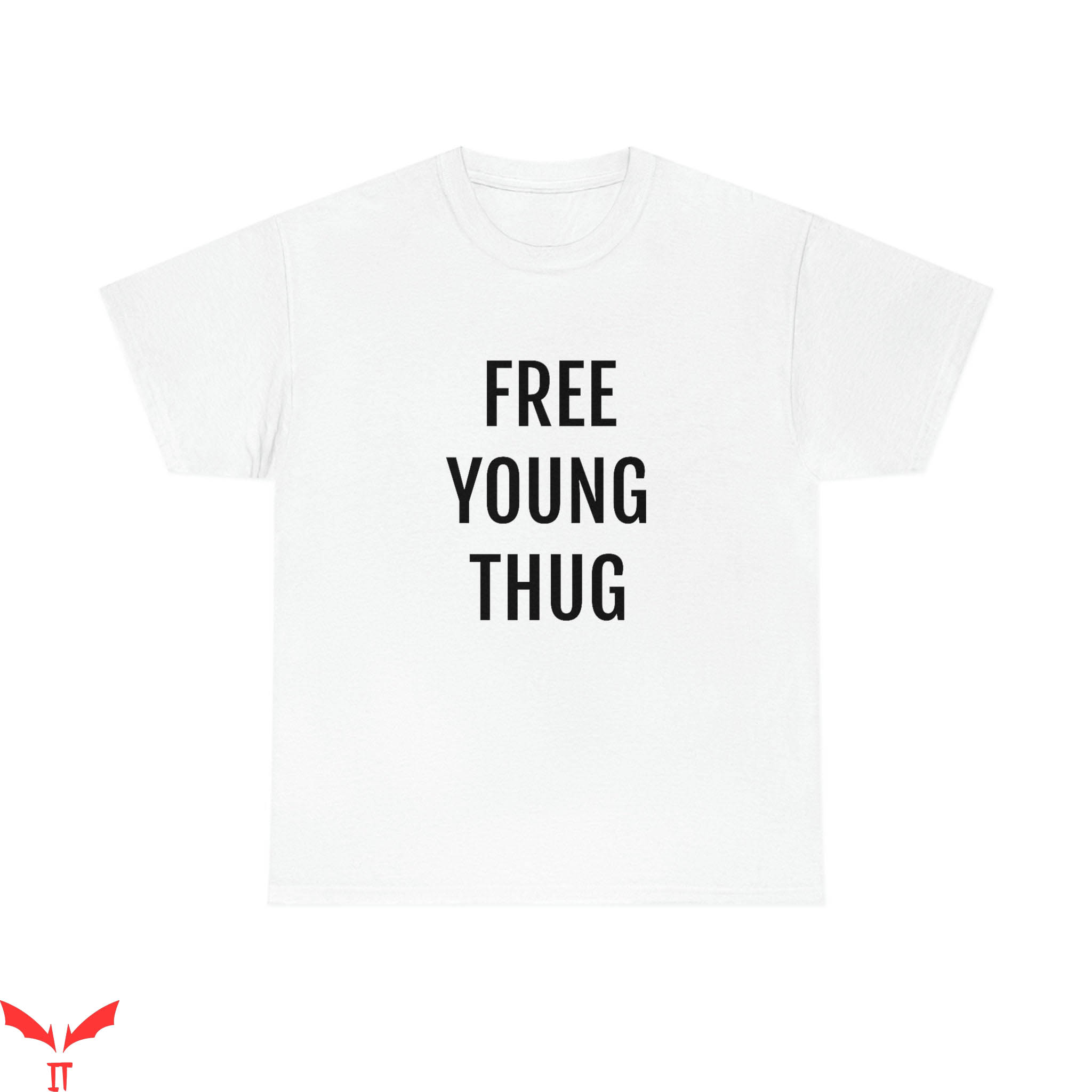 Free Young Thug T-Shirt Hip Hop Rapper YSL Merch Cool Free Young Thug T-Shirt Hip Hop Rapper YSL Merch Cool