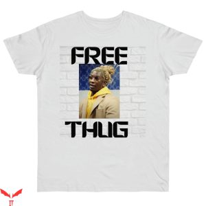 Free Young Thug T-Shirt YSL Merch Hip Hop Rapper Trendy