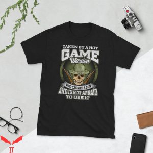 Game Job T Shirt Funny Game Warden Wife Gift Shirt