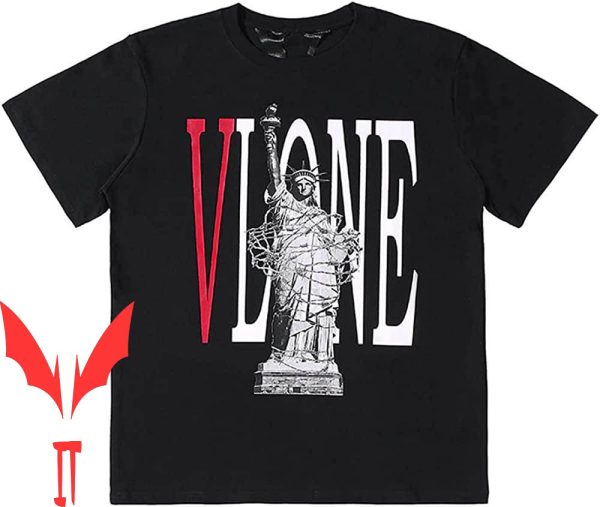 Good Intentions Vlone T-Shirt Stasnie Graphic Print Hip Hop