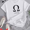 Greek Letters T Shirt Greek Font Letter Alphabet Shirt
