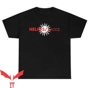 Greek Letters T Shirt Sun God I Male Unisex Tee Shirt