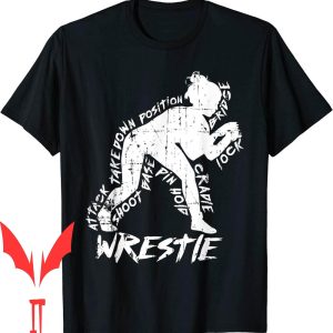 Grow Womens Wrestling T-Shirt Vintage For Gift