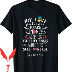 Holy Spirit T-Shirt Fruit Of The Galatians Bible Christian