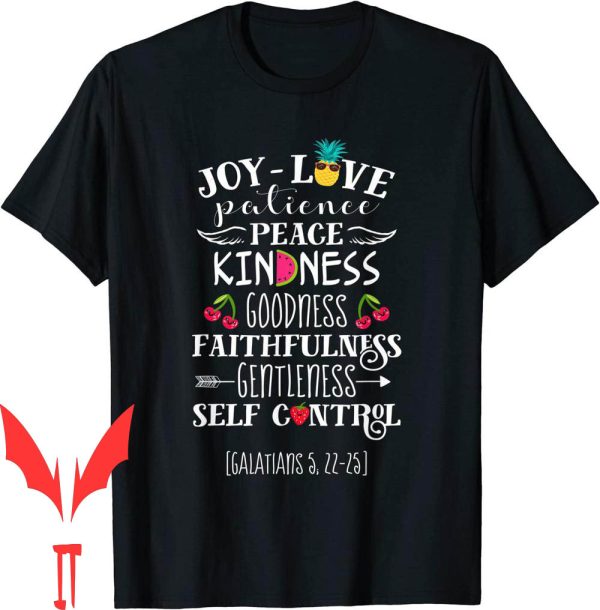 Holy Spirit T-Shirt Fruit Of The Galatians Bible Christian
