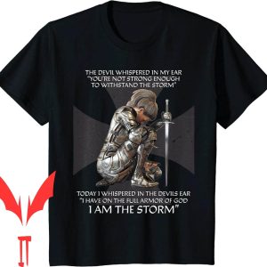 I Am The Storm T-Shirt Mom Daughter Gifts Christian