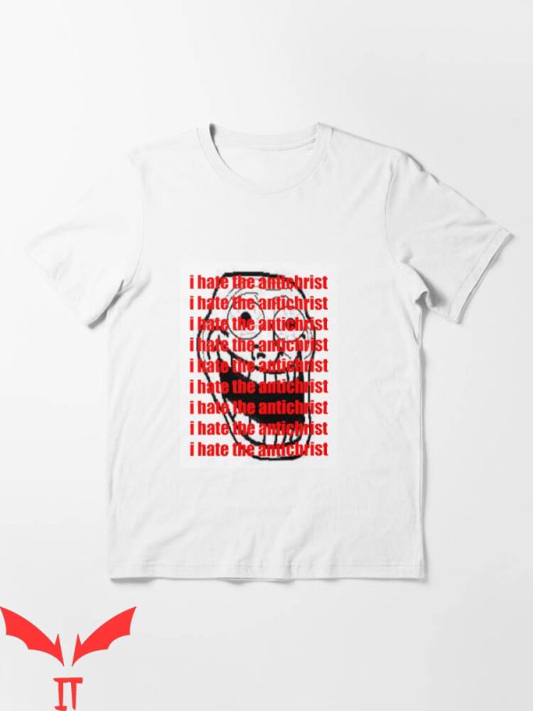 I Hate The Antichrist T-Shirt Repeat Icon For Christian
