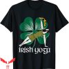 Irish Yoga T-Shirt Funny Drinking Beer Lover Meme Trendy