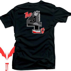 Jordan 4 Infrared T-Shirt Match Bred The 44s Tee To