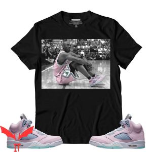 Jordan 5 Easter T-Shirt Basketball Shoes Goat Number 23