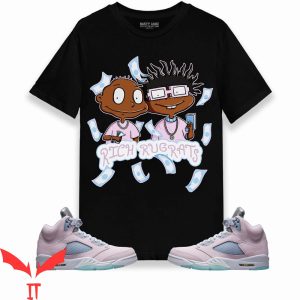 Jordan 5 Easter T-Shirt Rich Chuckie Match Retro Sneaker