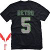 Jordan 5 Green Bean T-Shirt Retro Rabit 5s Matching Print