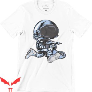 Jordan 6 UNC T-Shirt Moon Man Jumper Matching For Sneaker