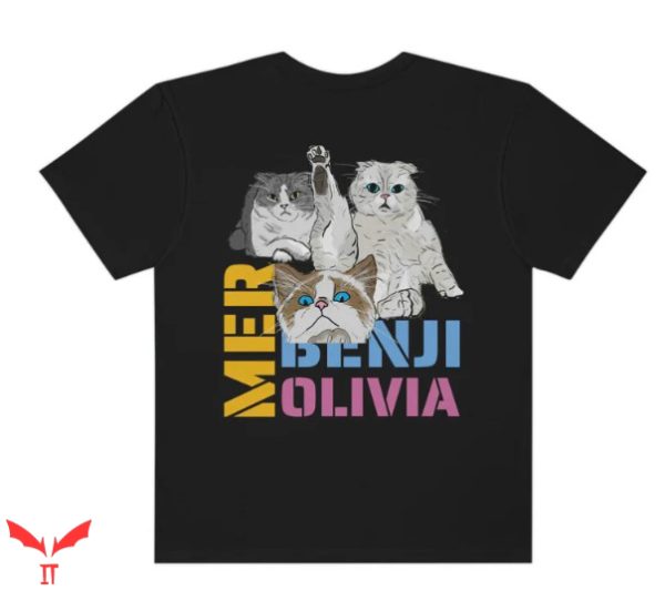 Karma Is A Cat T Shirt Cat Mer Benji Olivia T Shirt