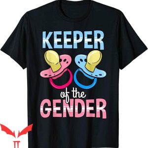 Keeper Of The Gender T-Shirt Reveal Buck Or Doe Party Idea