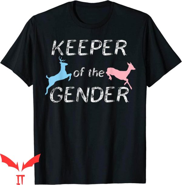 Keeper Of The Gender T-Shirt Reveal Buck Or Doe Party Idea
