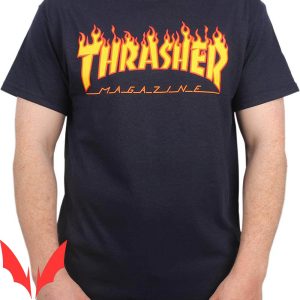Kodak Black Vlone T-Shirt Thrasher Flame