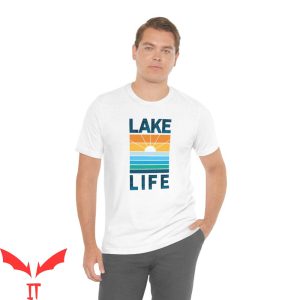 Lake Life T-Shirt Vacation Camper Lake Vibes Adventurer Tee